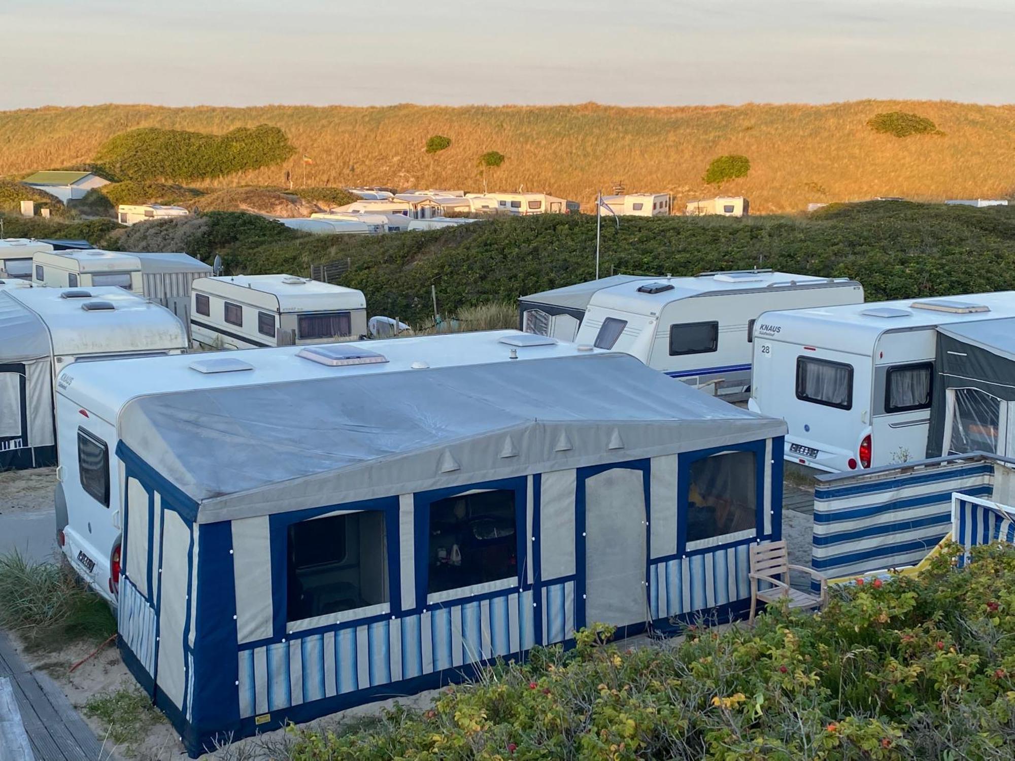 Wohnwagenvermietung Hoernum / Sylt Eksteriør bilde