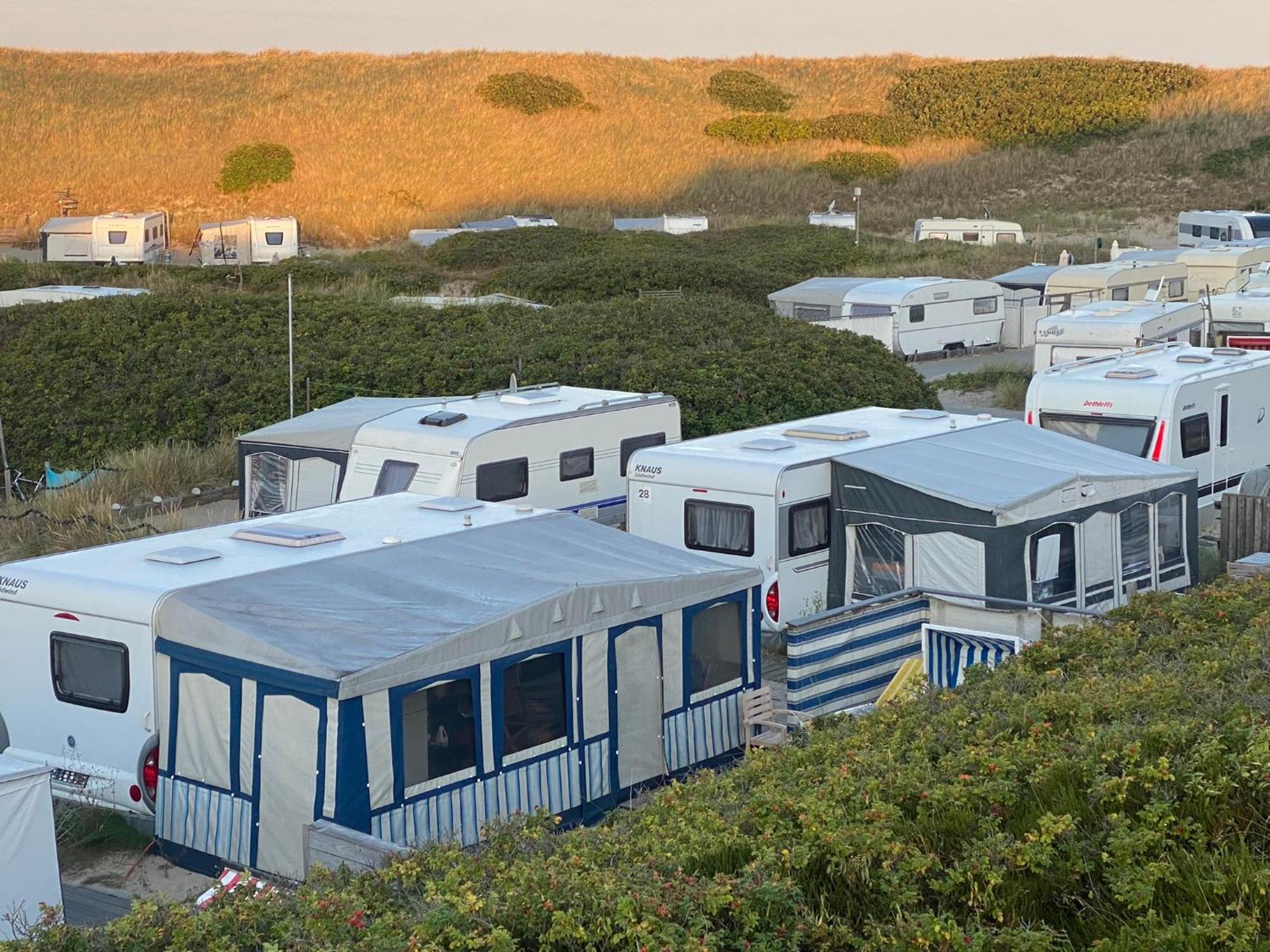Wohnwagenvermietung Hoernum / Sylt Eksteriør bilde